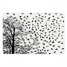 Flying Birds Tree Pet Mat