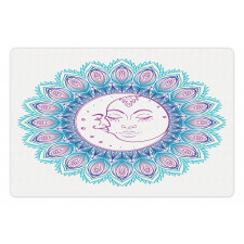 Colorful Mandala Sign Pet Mat