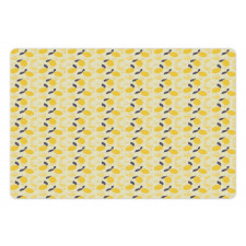 Lemons and Blossoms Pet Mat