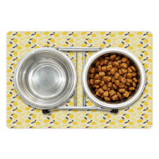 Lemons and Blossoms Pet Mat