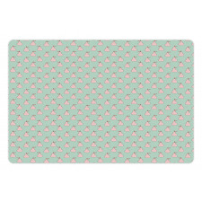 Simplistic Repetitive Fruit Pet Mat