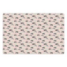 Abstract Animal Art Pet Mat