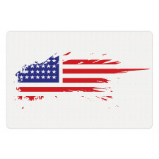 Grunge Flag Freedom Duty Pet Mat