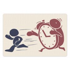 Vintage Conceptual Alarm Pet Mat