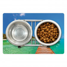 Maldives Island Jetty Pet Mat