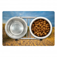 Sandy Beach Bushes Pet Mat