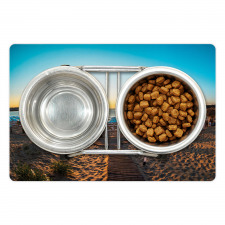 Sun Horizon Sand Dune Pet Mat