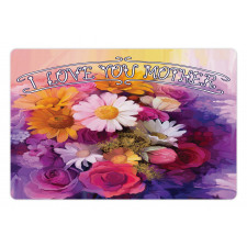 Blossoming Roses Pet Mat