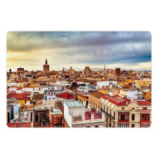 Valencia Spain View Pet Mat