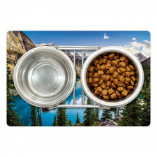 Canada Landscape Lake Photo Pet Mat