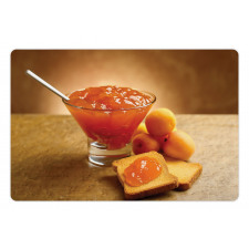 Juicy Apricot Jam and Bread Pet Mat