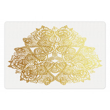 Ombre Effect Paisley Lotus Pet Mat