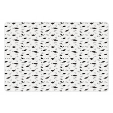 Cap and Diploma Patterns Pet Mat