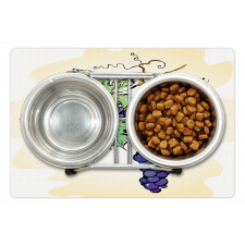 Concorde Fruits with Leaves Pet Mat