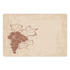 Vintage Style Fruits Branch Pet Mat