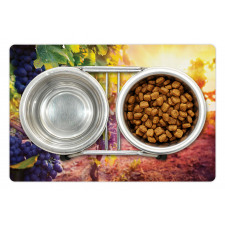 Grape in Countryside Vineyard Pet Mat