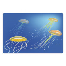 Abstract Floating Scene Pet Mat