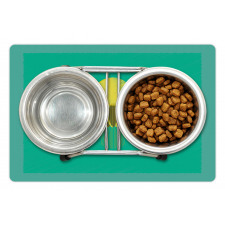 Simplistic Flat Organism Pet Mat