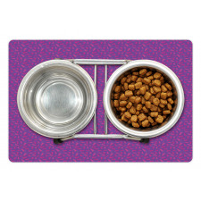 Modern Repeating Pattern Pet Mat