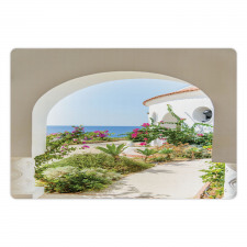 Plants Flowers Sea Panorama Pet Mat