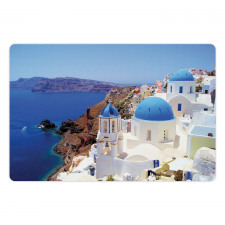 Mediterranean Shore Photo Pet Mat