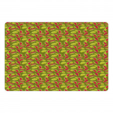 Endemic Flower Botany Art Pet Mat