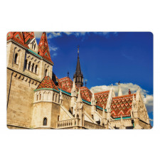 Medieval Landmark Heritage Pet Mat