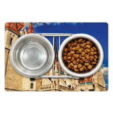 Medieval Landmark Heritage Pet Mat