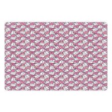 Girly Notebook Pen Marker Pet Mat