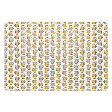 Alcoholic Drink in Mug Pattern Pet Mat