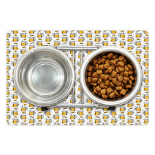 Alcoholic Drink in Mug Pattern Pet Mat