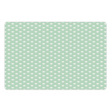 Vintage Design Polka Dotted Pet Mat