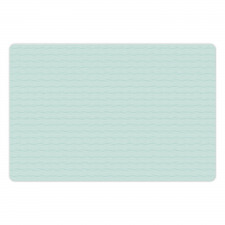 Wavy Pastel Stripes Uneven Pet Mat