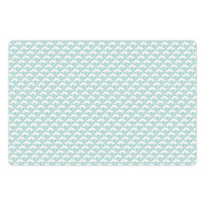 Doodle Abstract Soft Bubbles Pet Mat