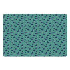 Blooms Pastel Flower Branch Pet Mat