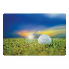 Ball on the Teeing Ground Lawn Pet Mat