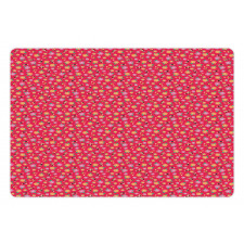 Hibiscus Bloom Petals Pet Mat