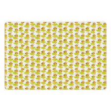 Hawaiian Luau Dancing Pet Mat