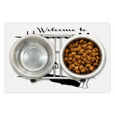 Welcome to Hawaii Words Pet Mat