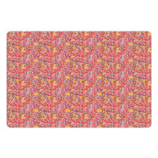 Colorful Reef Marine Life Pet Mat