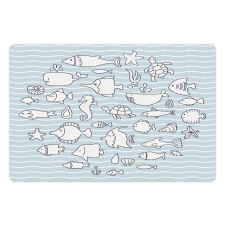 Nursery Underwater Life Pet Mat