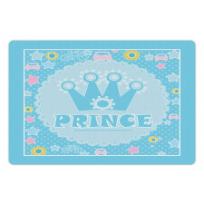 Prince Word with Crown Pet Mat