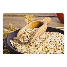 Organic Porridge Oats Bowl Pet Mat