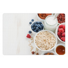 Porridge Milk and Fruits Pet Mat