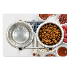 Porridge Milk and Fruits Pet Mat