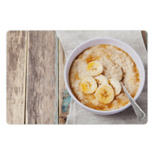 Bowl of Banana Porridge Pet Mat