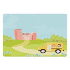 Vehicle on a Spring Day Pet Mat