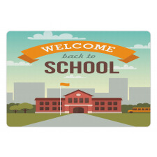 Welcome Back to School Pet Mat