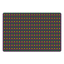 Mardi Gras Celebration Pet Mat