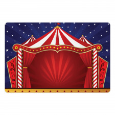 Canvas Circus Tent Pet Mat